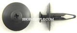 Black Nylon Interior Trim Retainers Ford # N-804837-S